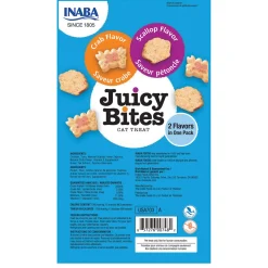Juicy Bites Scallop & Crab Flavour Cat Treats