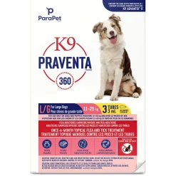 K9 Praventa 360 Large Dogs Flea & Tick Treatment