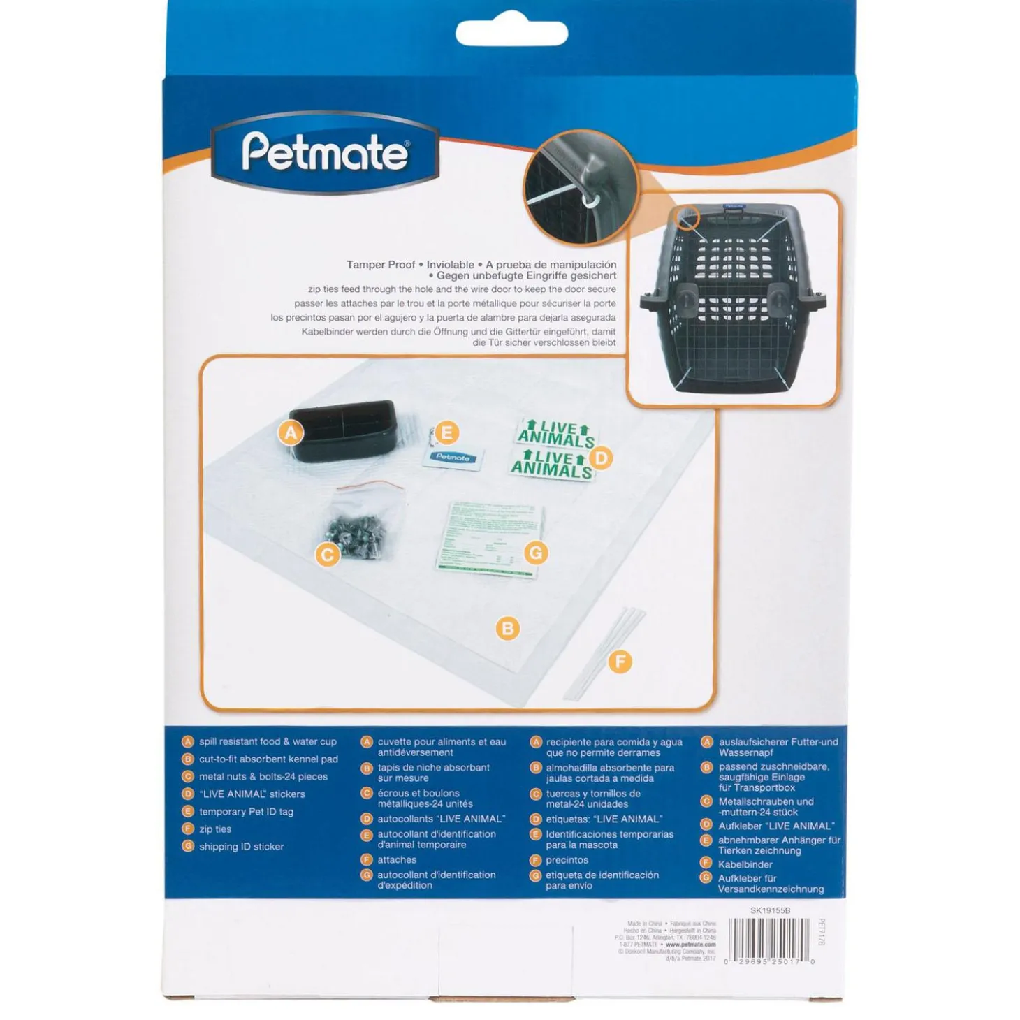 Kennel Airline Travel Kit