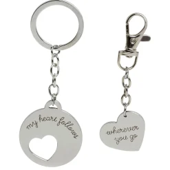 Keychain and Dog Charm Set
