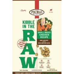 Kibble in the Raw Chicken Recipe Small Breed Adult Dog Food