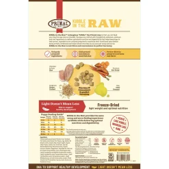 Kibble in the Raw Puppy Recipe Dog Food