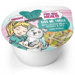 Kiss Me Thrice Chicken Breast, Veggies & Rice Dog Food