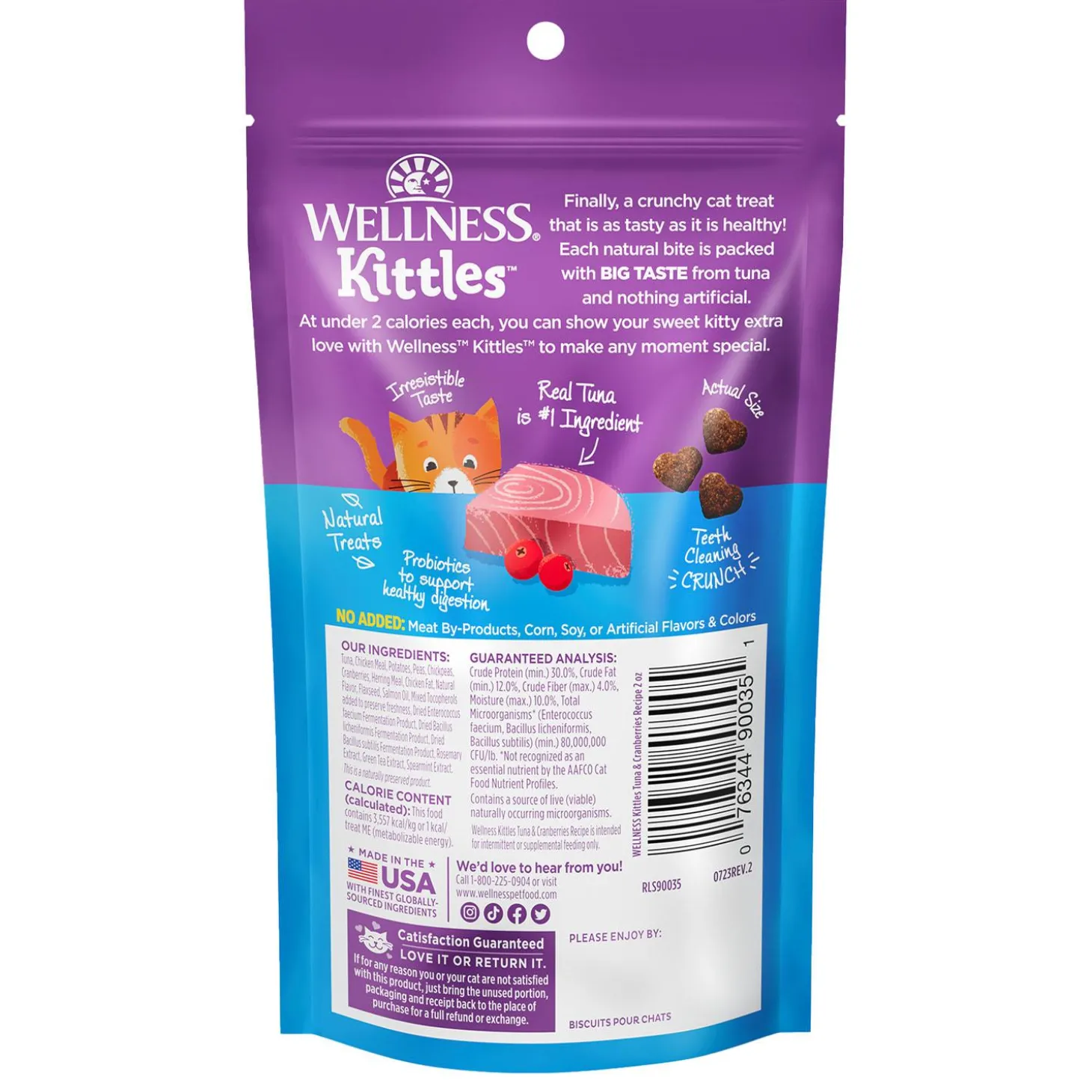 Kittles Tuna & Cranberries Recipe Cat Treats