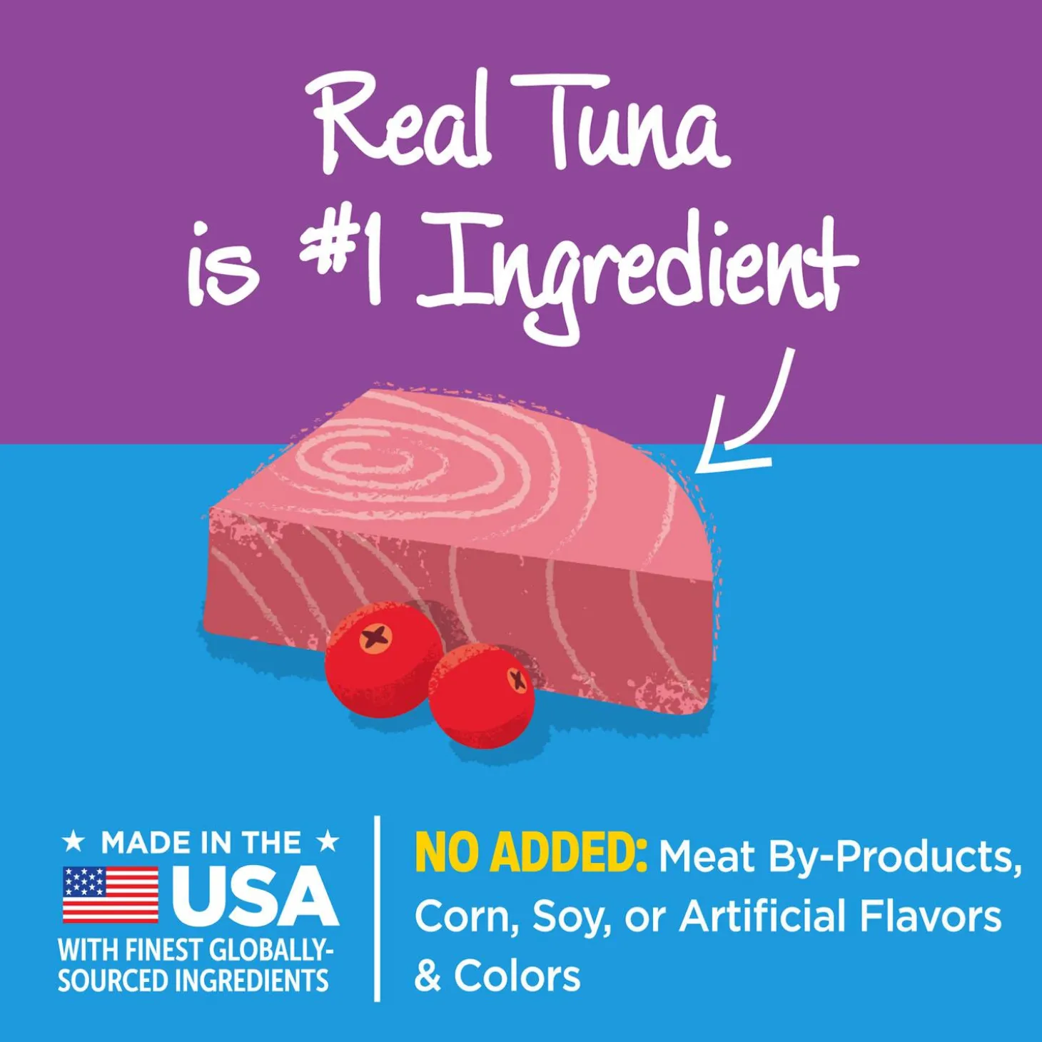 Kittles Tuna & Cranberries Recipe Cat Treats