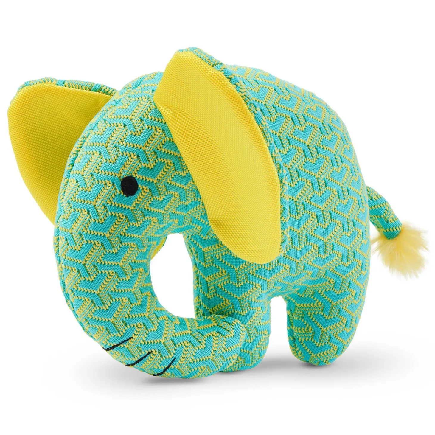Knit Tuff Elephant Dog Toy