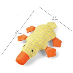 Knit Tuff Platypus Dog Toy