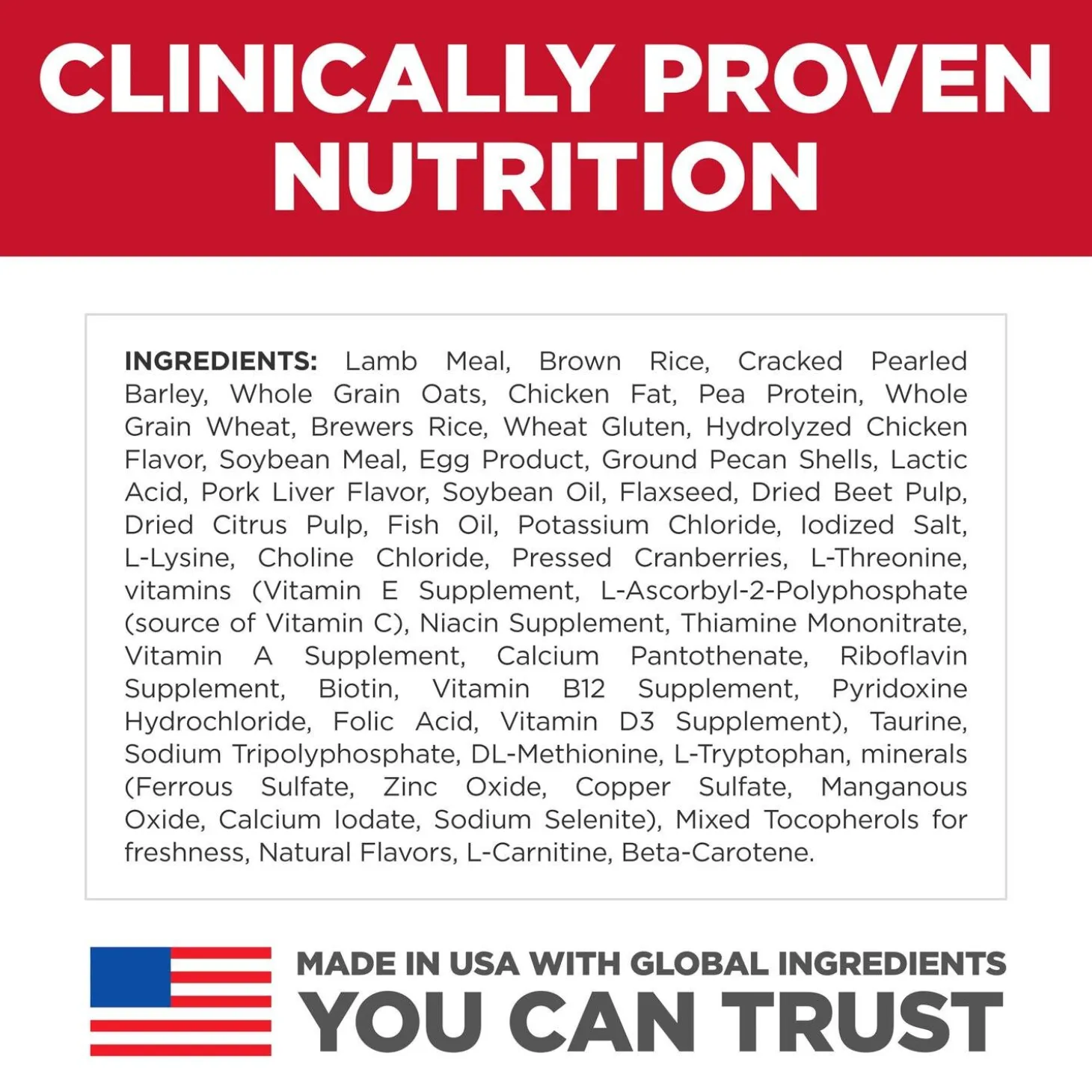 Lamb Meal & Brown Rice Recipe Large Breed Puppy Dog Food