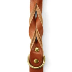 Leather 1in Cognac Dog Leash