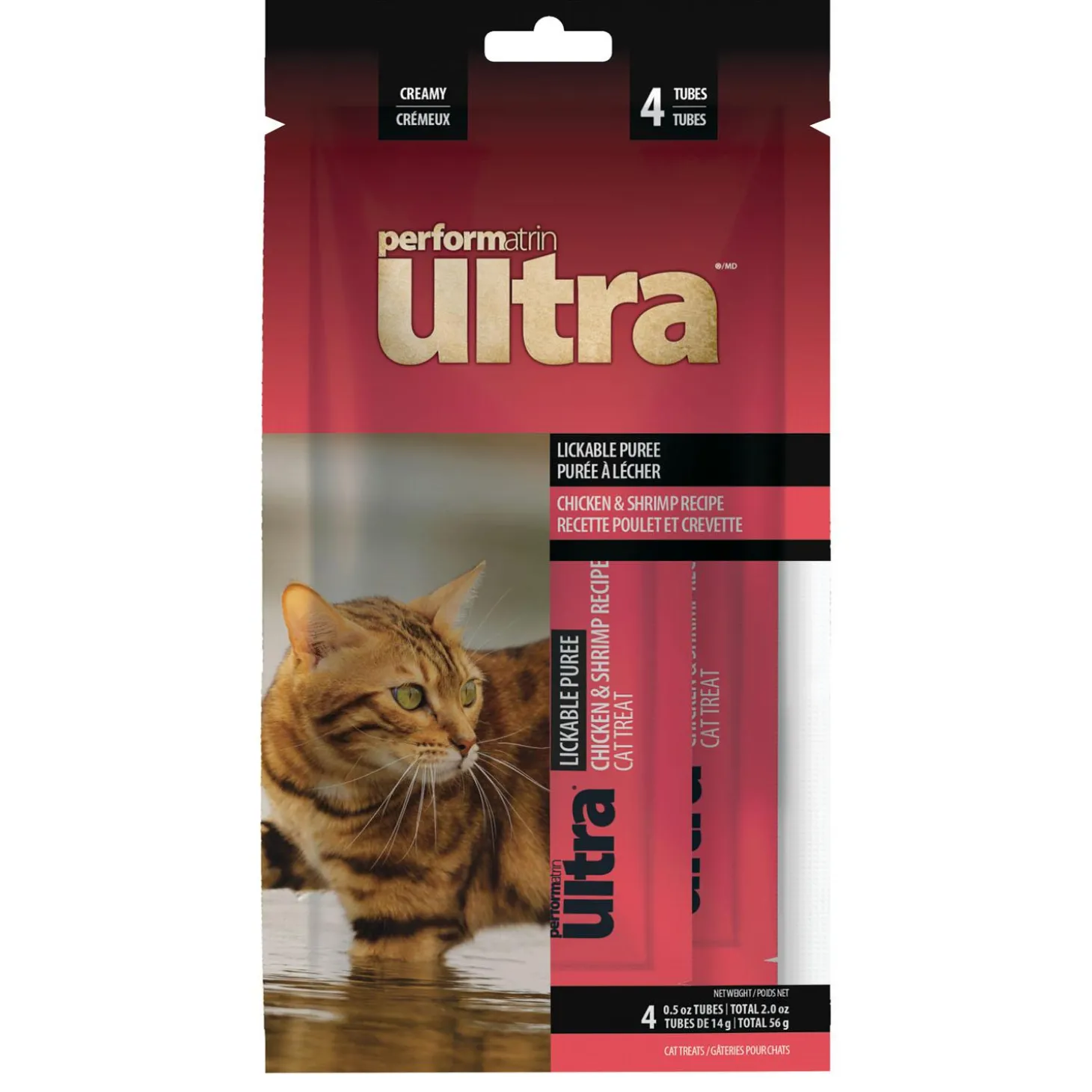 Lickable Chicken & Shrimp Puree Cat Treats