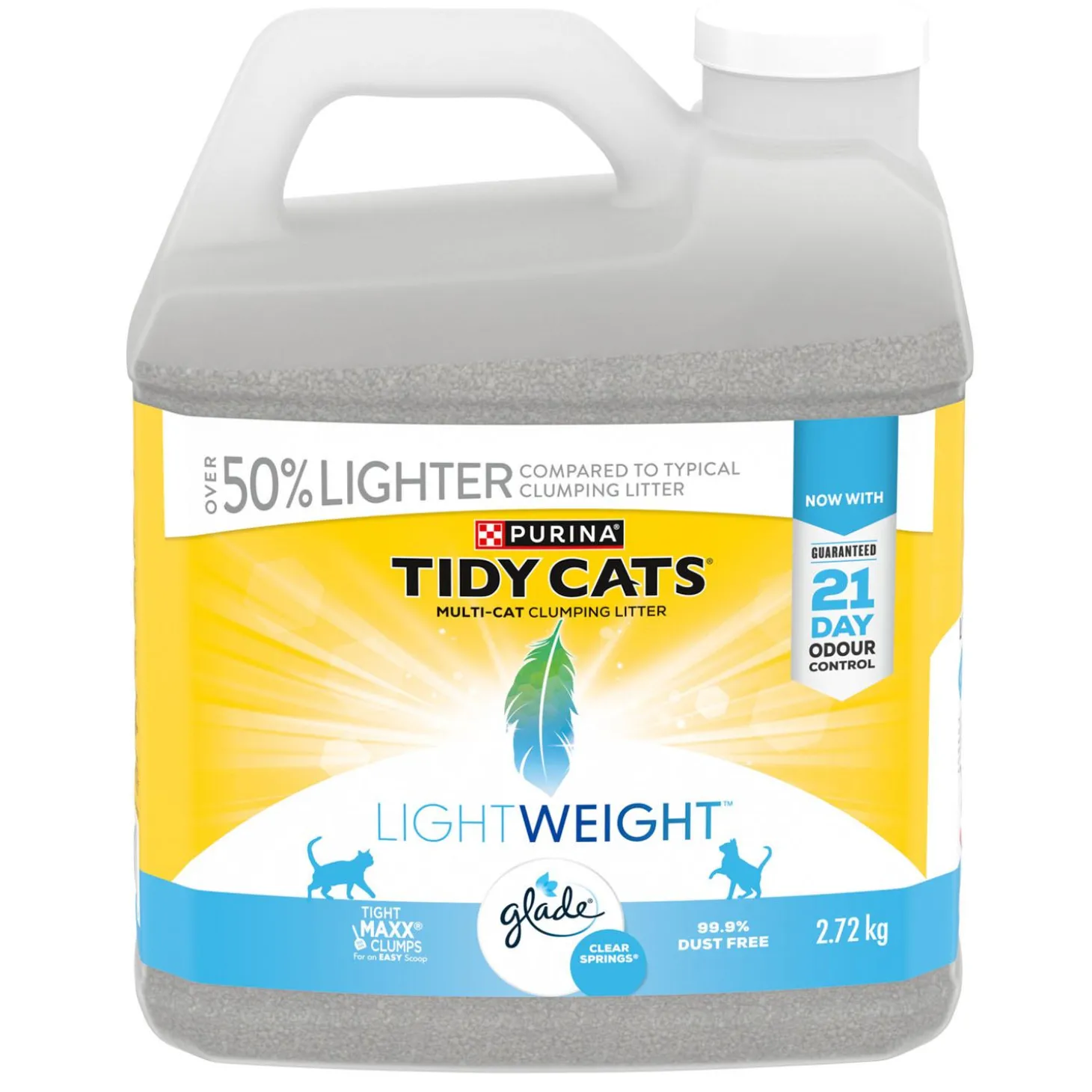 LightWeight with Glade Clear Springs Clumping Cat Litter
