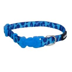 Li'l Pals Blue Leopard Collar