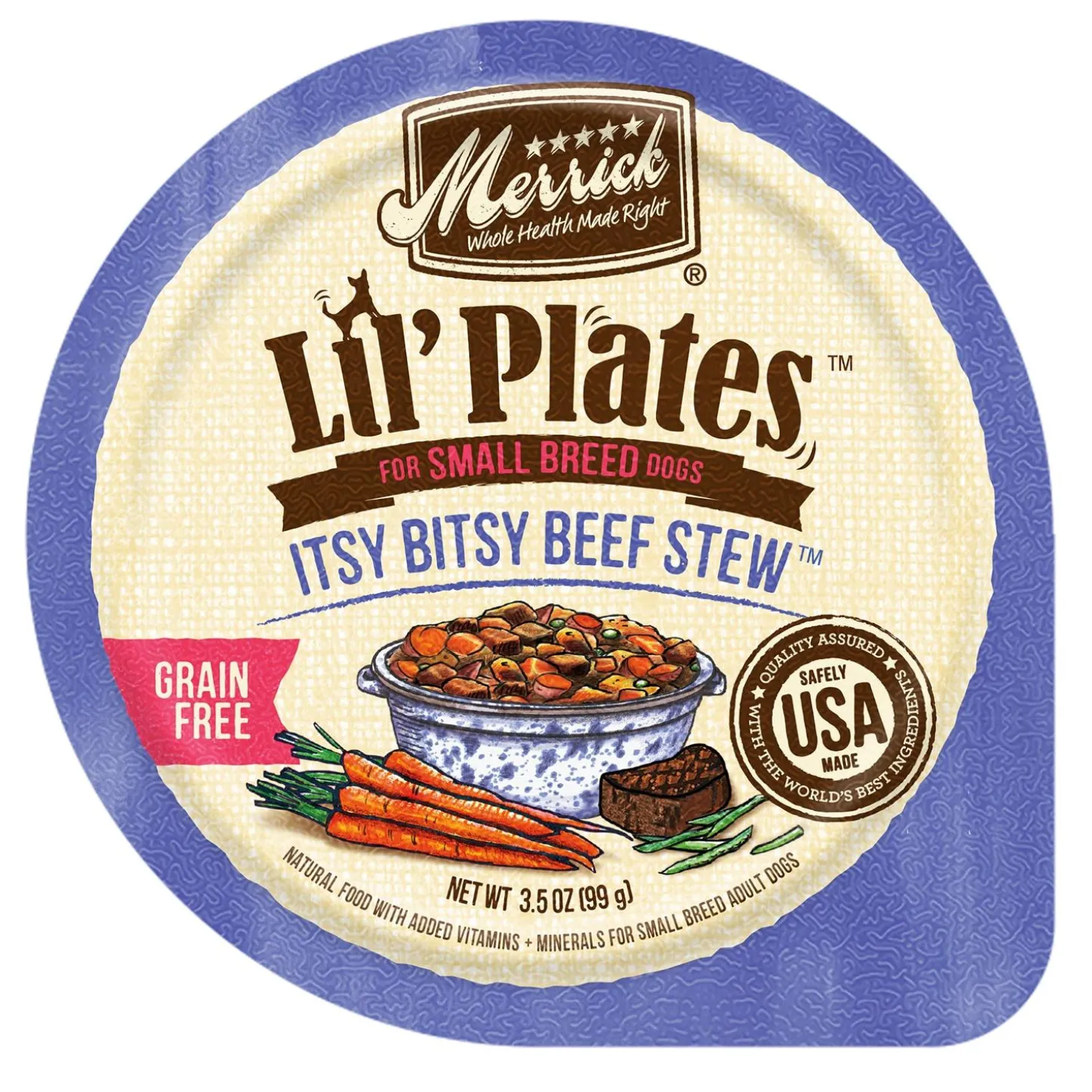 Lil' Plates Grain Free Itsy Bitsy Beef Stew Dog Food
