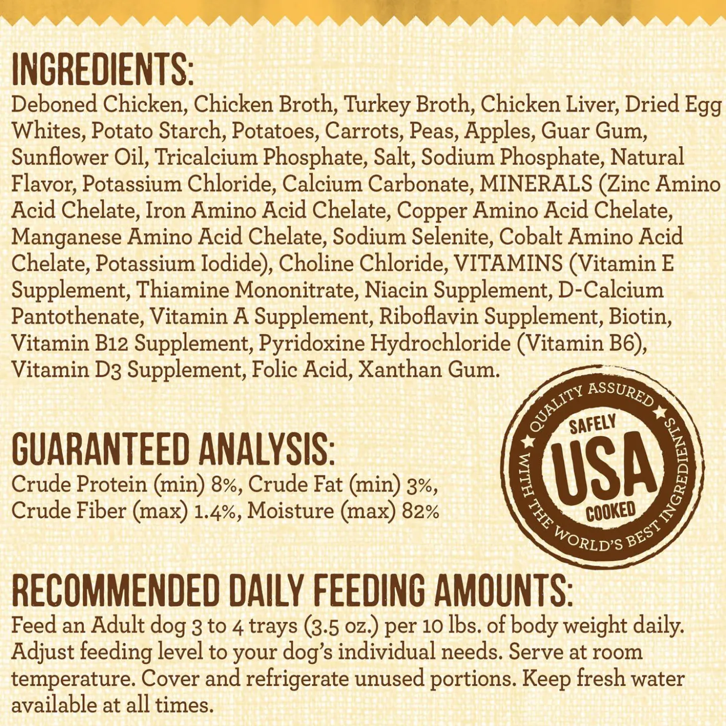 Lil' Plates Petite Pot Pie Small Breed Dog Food