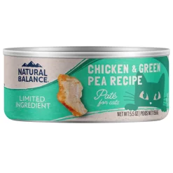 Limited Ingredient Chicken & Green Pea Formula Adult Cat Food
