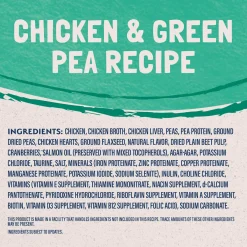 Limited Ingredient Chicken & Green Pea Formula Adult Cat Food