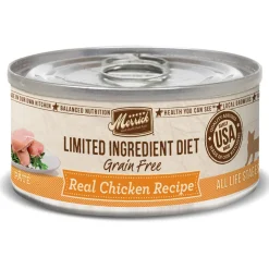 Limited Ingredient Diet Grain Free Real Chicken Recipe Pate Cat Food