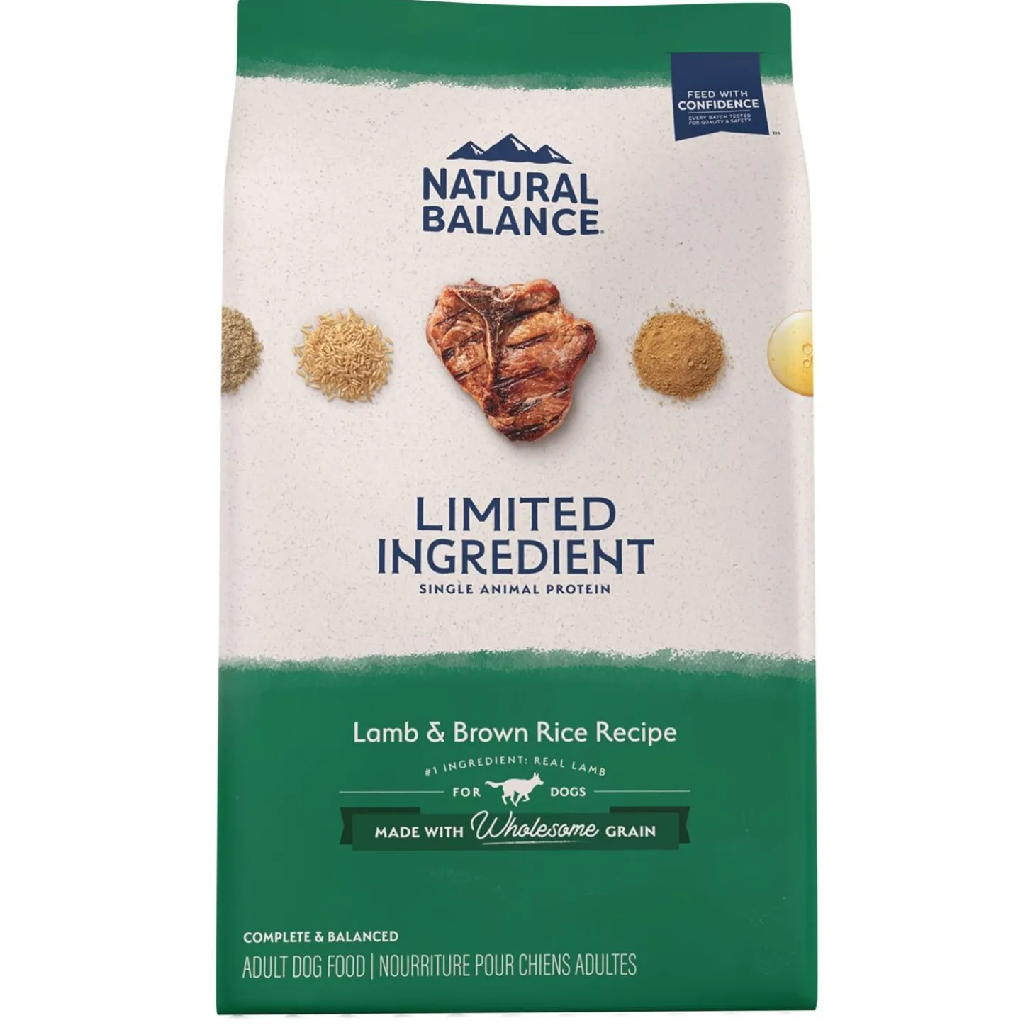 Limited Ingredient Lamb & Brown Rice Recipe Adult Dog Food