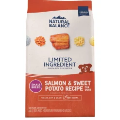 Limited Ingredient Small Breed Bites Salmon & Sweet Potato Recipe Adult Dog Food