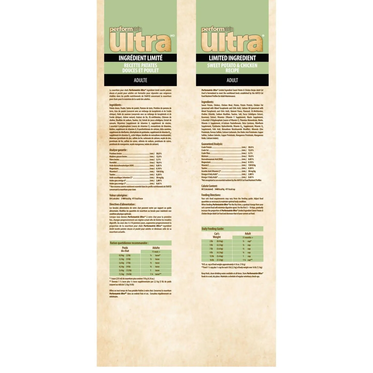 Limited Ingredient Sweet Potato & Chicken Recipe Adult Cat Food