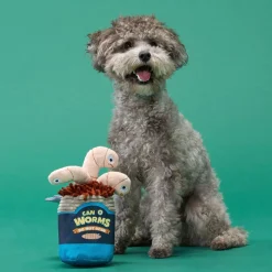 Live Bait Bites Dog Toy