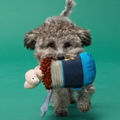 Live Bait Bites Dog Toy