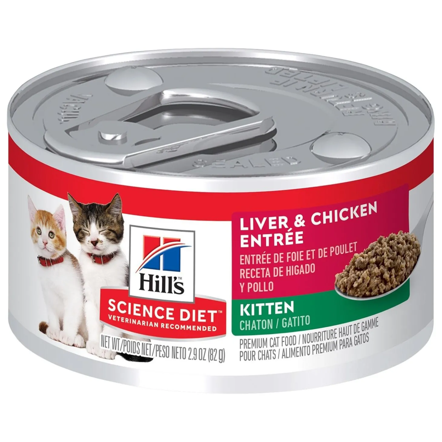 Liver & Chicken Entree Kitten Cat Food