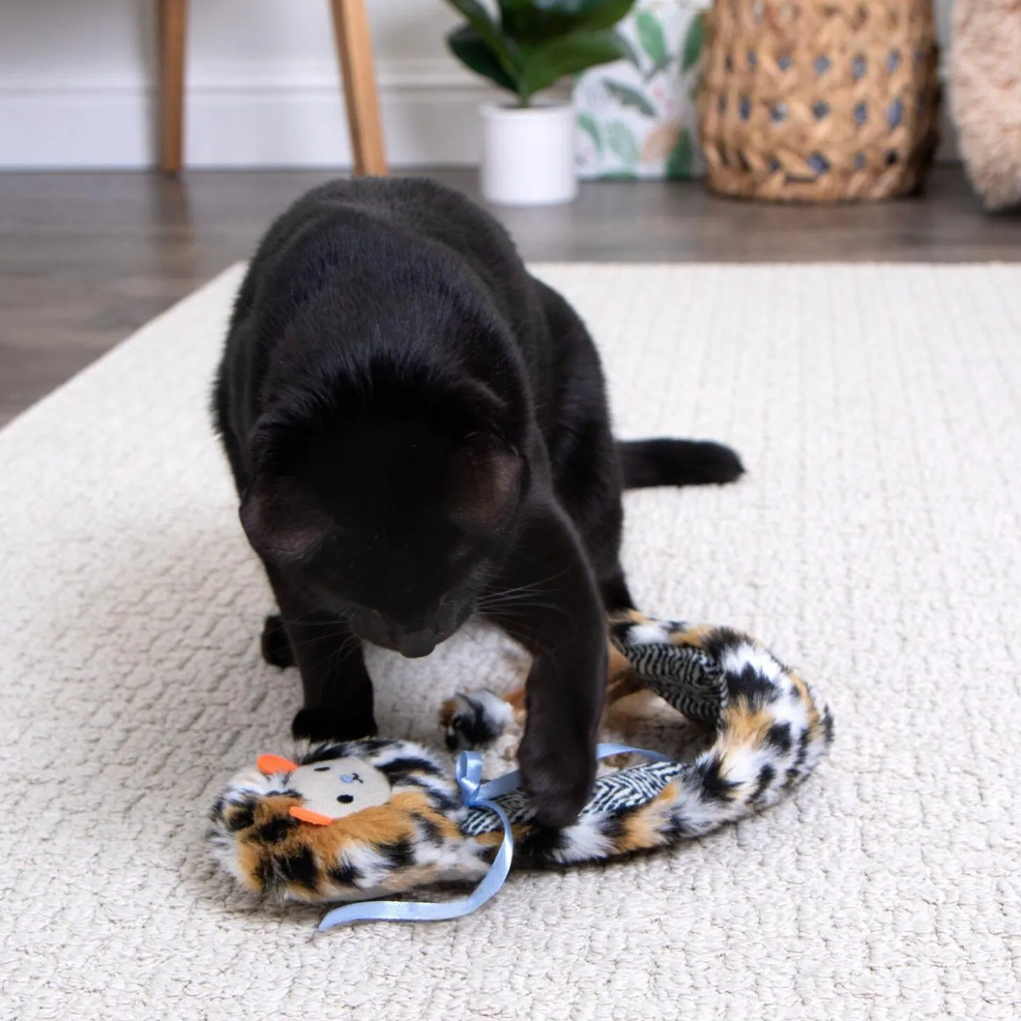 Looney Lion Heart Cat Toy