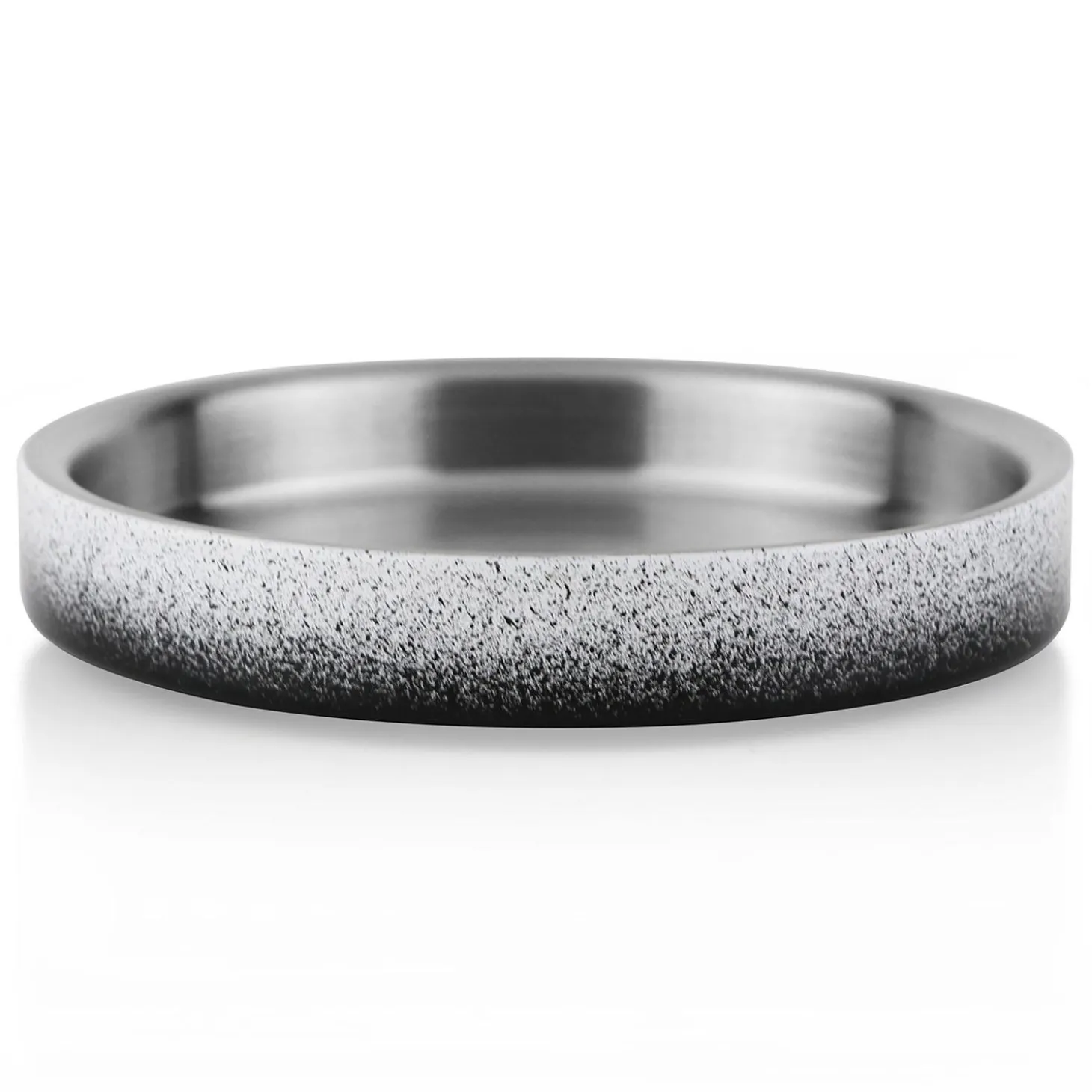 Low Double Wall Ombre Feeding Bowl
