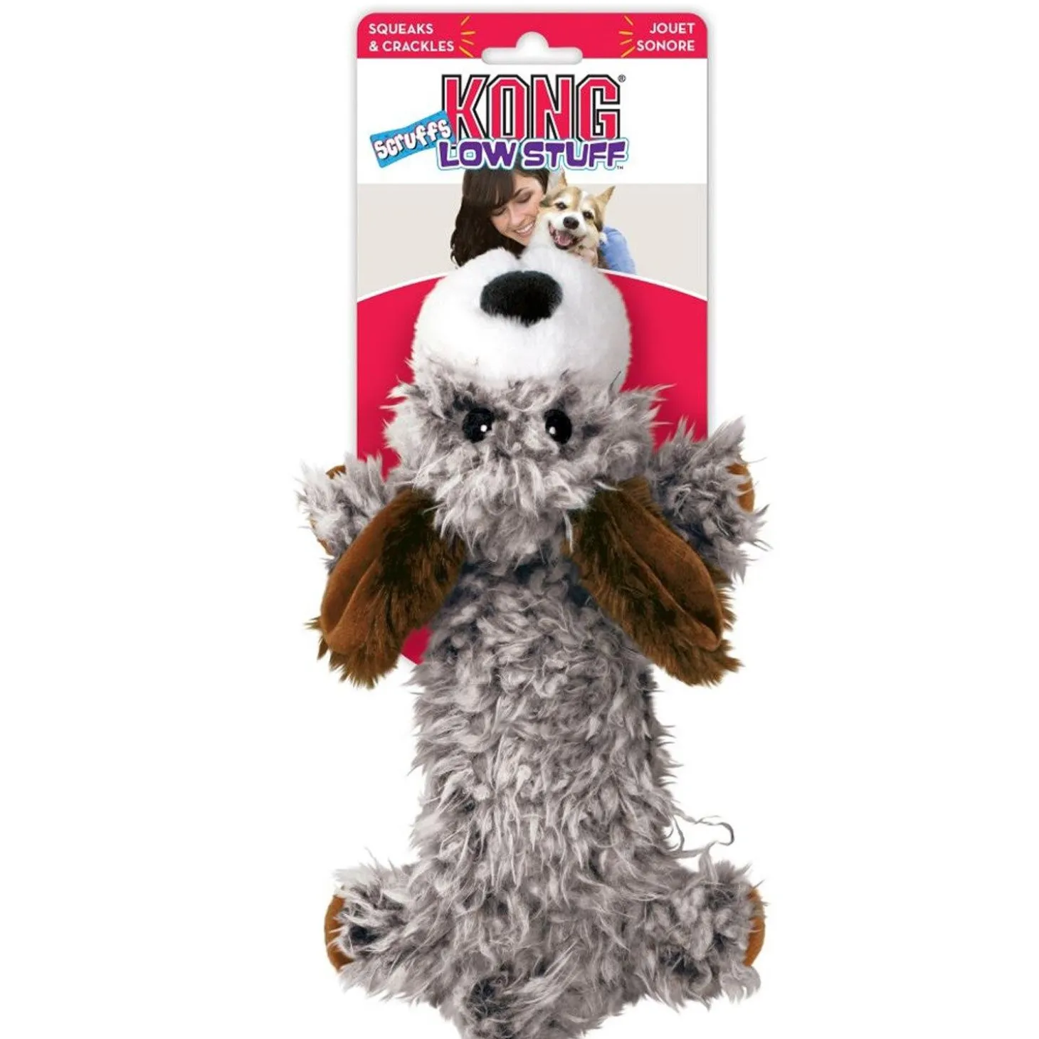 Low Stuff Scruffs Dog Toy