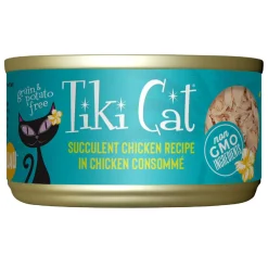 Luau Succulent Chicken Recipe in Chicken Consomme Cat Food