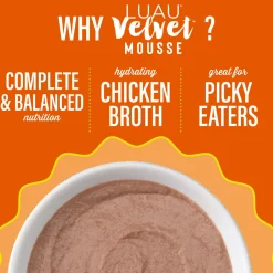 Luau Velvet Mousse Chicken in Broth Cat Food