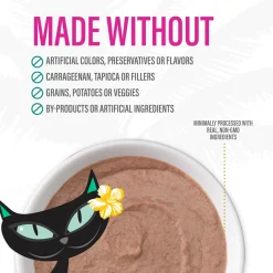 Luau Velvet Mousse Tuna & Chicken in Broth Cat Food
