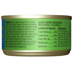 Luau Wild Salmon & Chicken Recipe in Chicken Consomme Cat Food