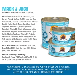 Mack & Jack with Mackerel & Grilled Skipjack Adult Cat Food