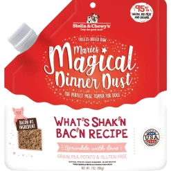 Marie's Magical Dinner Dust What's Shak'n Bac'n Recipe Dog Food Topper