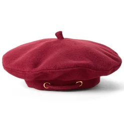 Maroon Beret Hat