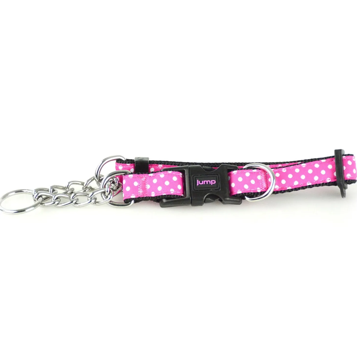 Martingale Pink Polka Dot Dog Collar