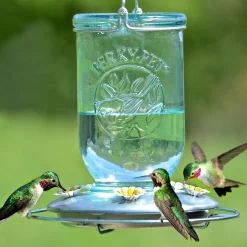 Mason Jar Hummingbird Feeder