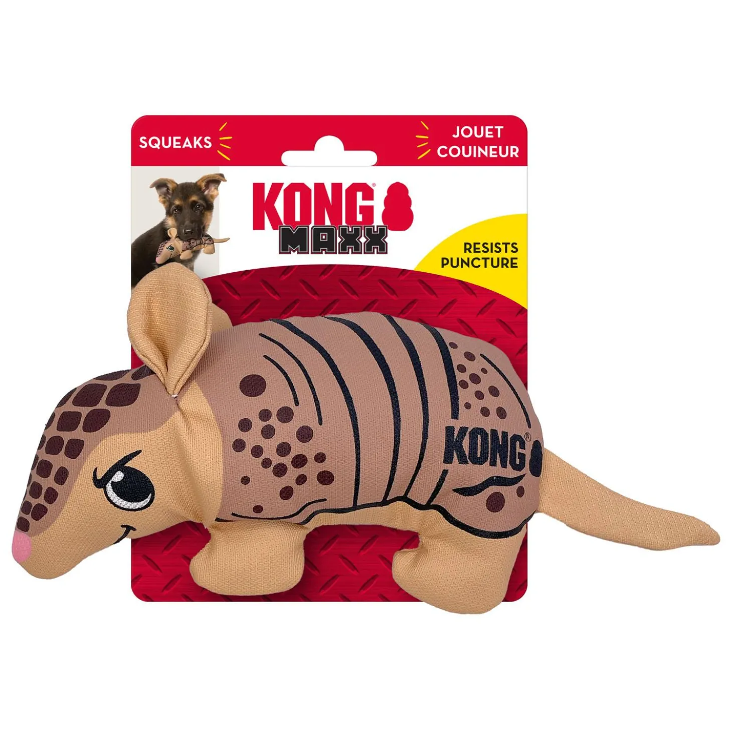 Maxx Armadillo Dog Toy