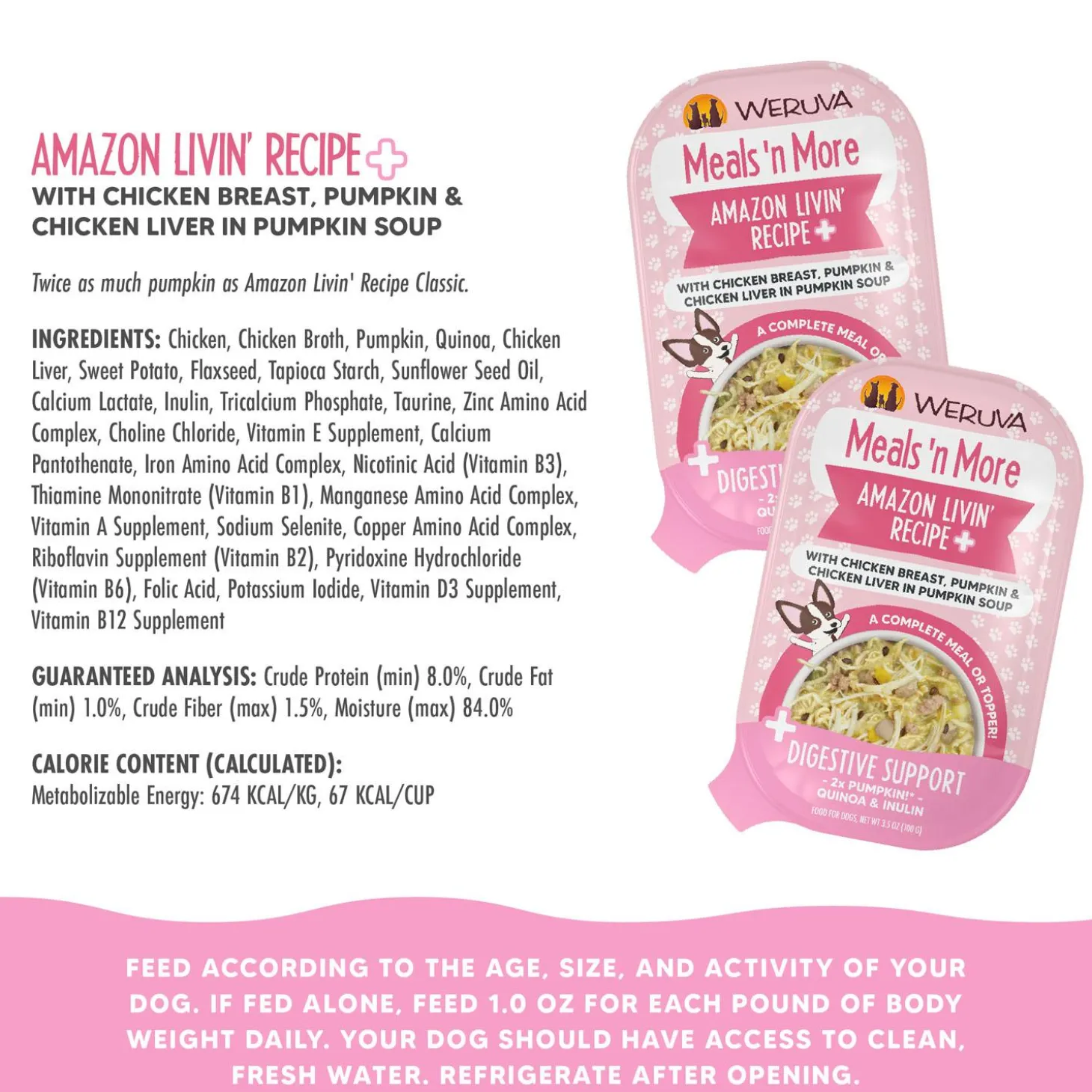 Meals 'n More Amazon Livin' Recipe Plus Dog Food