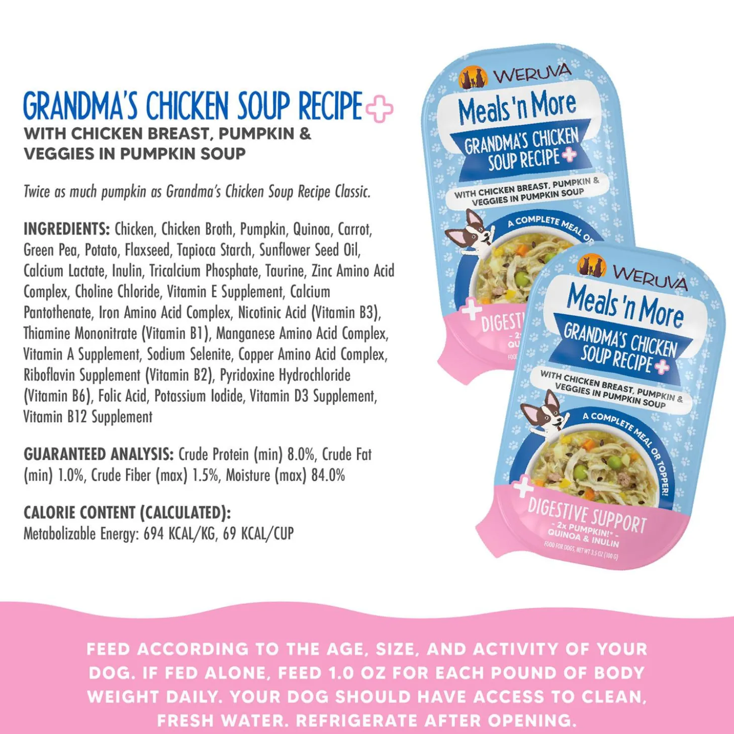 Meals 'n More Grandma's Chicken Soup Recipe Plus Dog Food