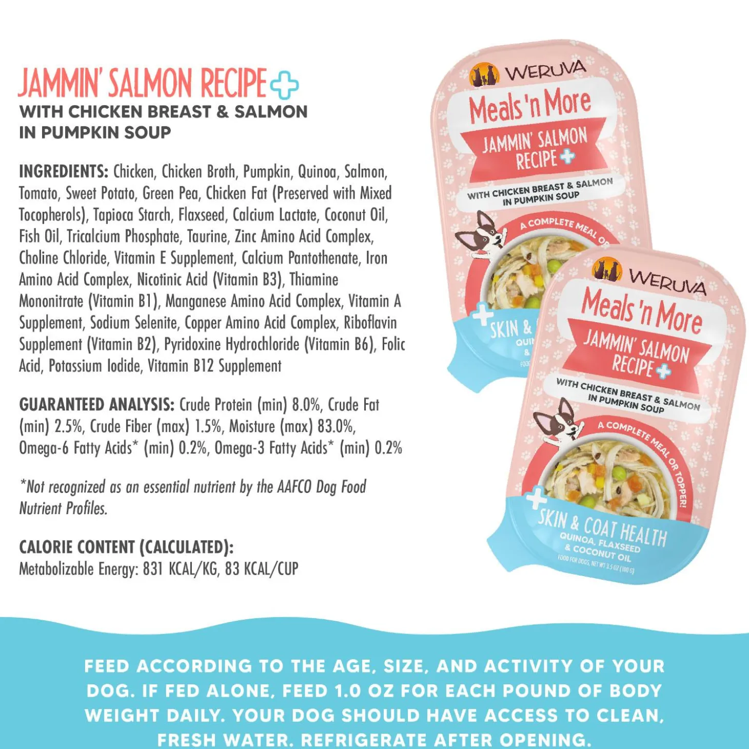 Meals' n More Jammin' Salmon Recipe Plus Dog Food