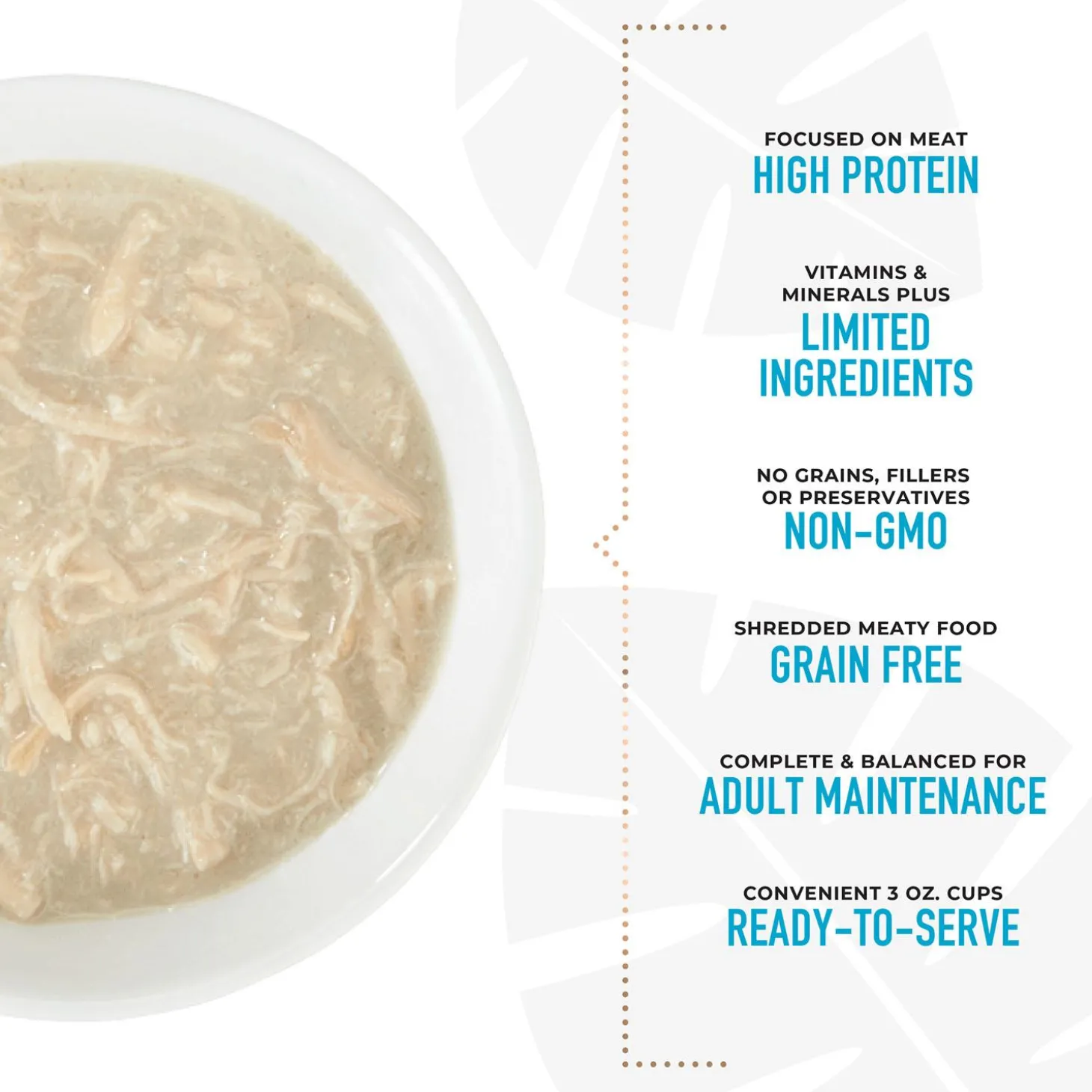 Meaty Chicken Recipe in Broth Dog Food