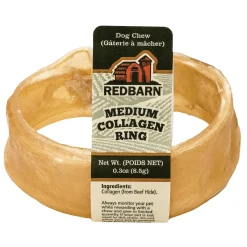 Medium Collagen Ring Dog Treat 3in