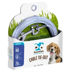 Medium Dog Reflective Cable Tie-Out