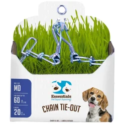 Medium Dog Tie-Out Twist Chain