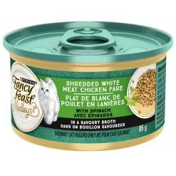 Medleys Shredded White Meat Chicken Fare Adult Cat Food