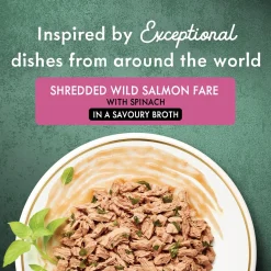 Medleys Shredded Wild Salmon Fare Adult Cat Food