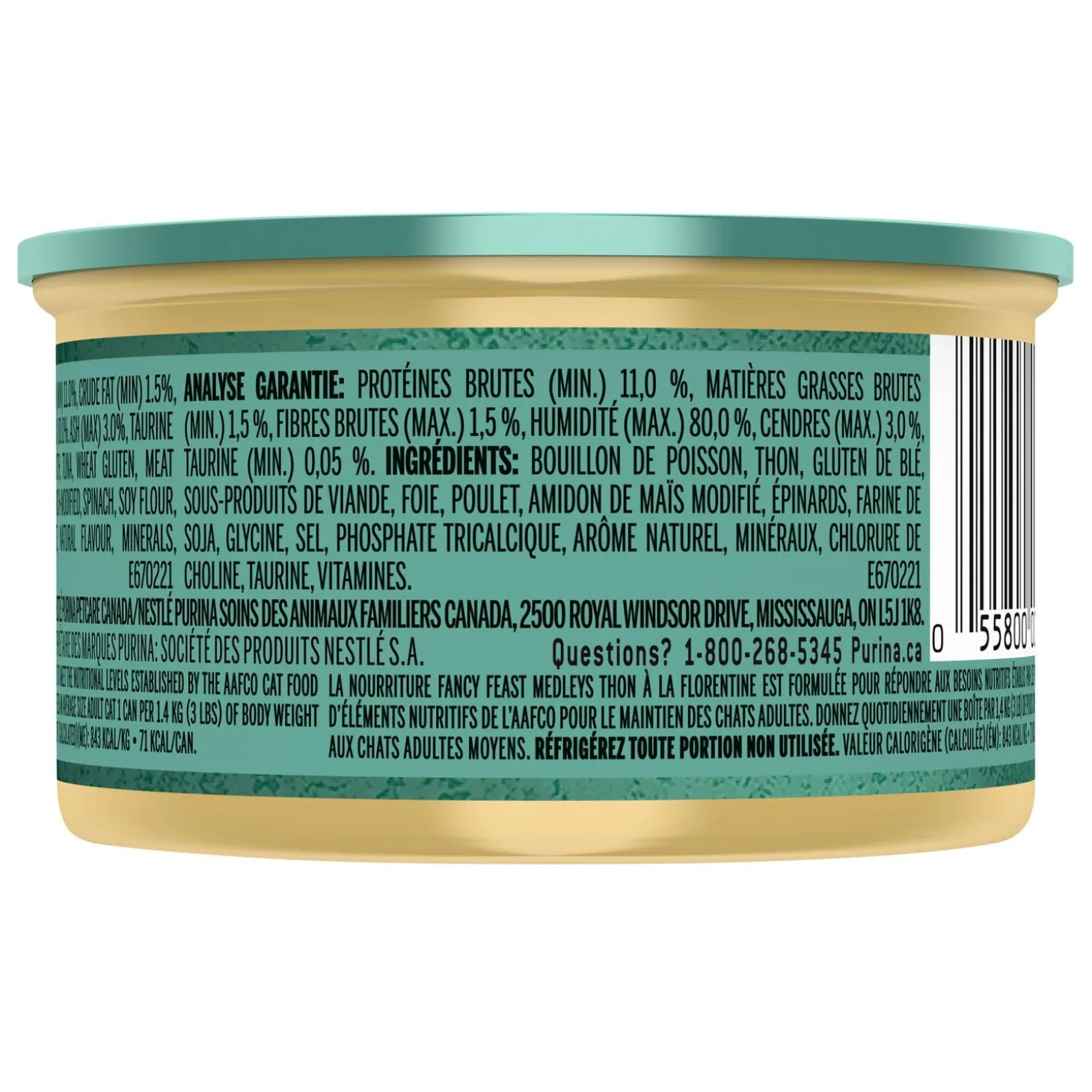 Medleys Tuna Florentine Adult Cat Food